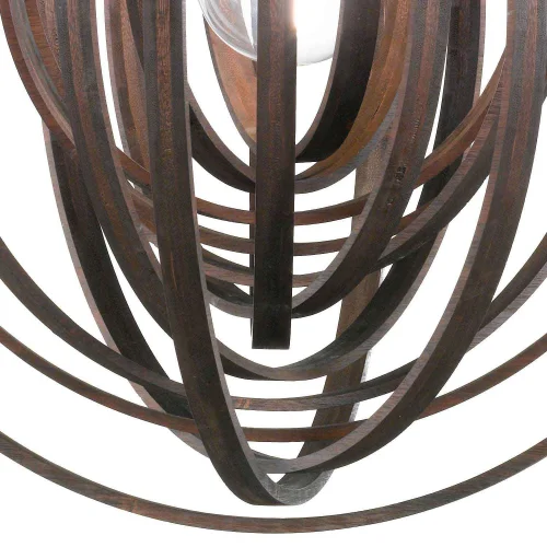 LAMPADA DA SOFFITTO GUIM LEGNO MARRONE LAMPADA DA SOFFITTO GUIM LEGNO MARRONE