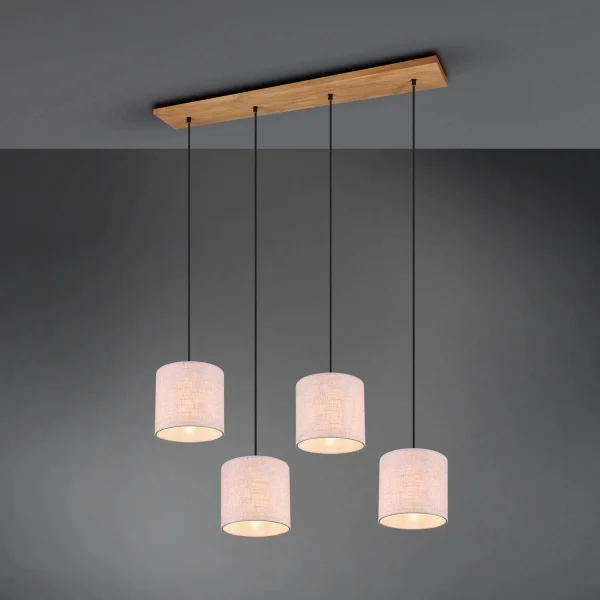 LAMPADA DA SOFFITTO 4 LUCI E27 VALDEMAR