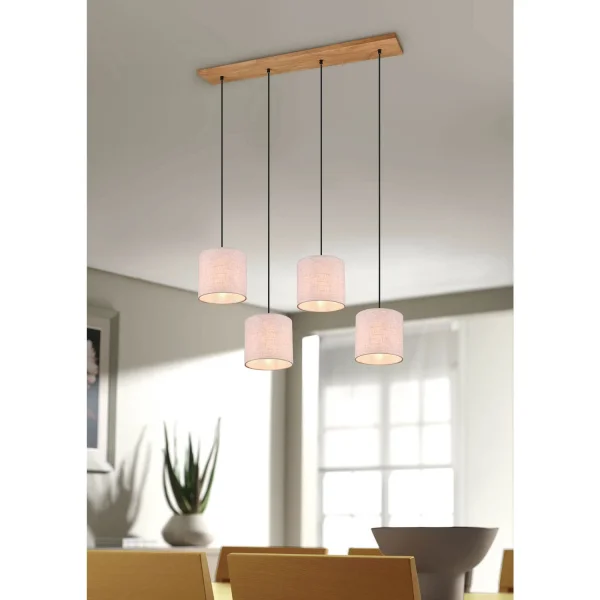 LAMPADA DA SOFFITTO 4 LUCI E27 VALDEMAR