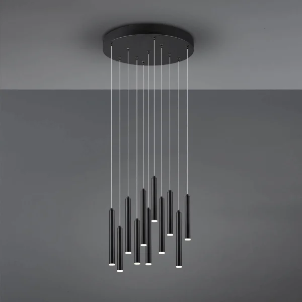 LÁMPARA SMD LED 11X2,5 W 3000K BASE CIRCULAR NEGRO CYLINDER LÁMPARA SMD LED 11X2,5 W 3000K BASE CIRCULAR NEGRO CYLINDER