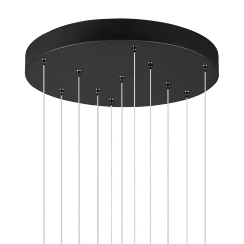 LÁMPARA SMD LED 11X2,5 W 3000K BASE CIRCULAR NEGRO CYLINDER