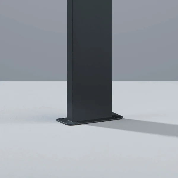 FARO LED ESTERNO 9 W 3000K ANTRACITE CON SENSORE IP54 100 CM CROCUS