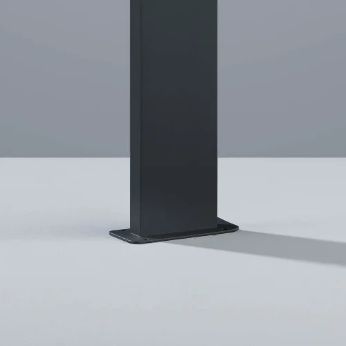 FARO LED ESTERNO 9 W 3000K ANTRACITE CON SENSORE IP54 100 CM CROCUS