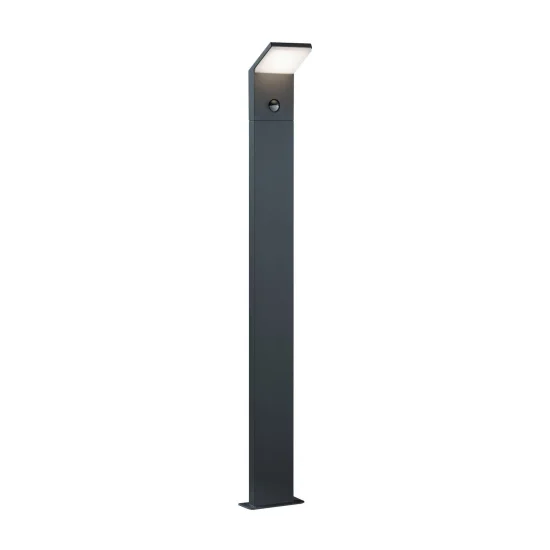 FARO LED ESTERNO 9 W 3000K ANTRACITE CON SENSORE IP54 100 CM CROCUS 2