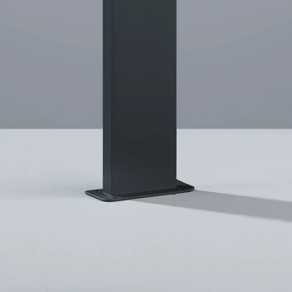 FARO LED ESTERNO 9 W 3000K ANTRACITE IP54 100 CM CROCUS