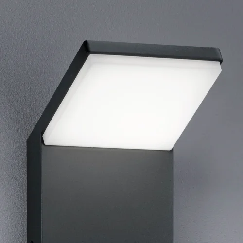LAMPADA DA PARETE ESTERNA LED 9 W 3000K ANTRACITE IP54 CROCUS