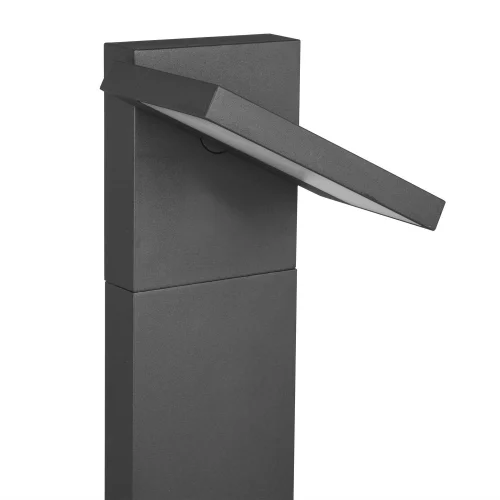 BALIZA EXTERIOR LED 8 W 3000K ANTRACITA IP54 100 CM BROMELIA