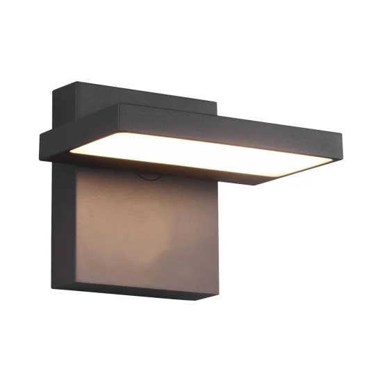 APLIQUE EXTERIOR LED 8 W 3000K ANTRACITA IP54 BROMELIA 2