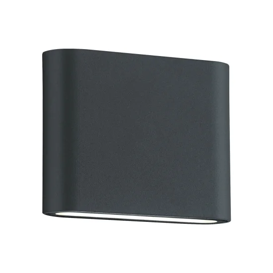 APLIQUE EXTERIOR LED TUERIS 2x2,5 W 3000K ANTRACITA