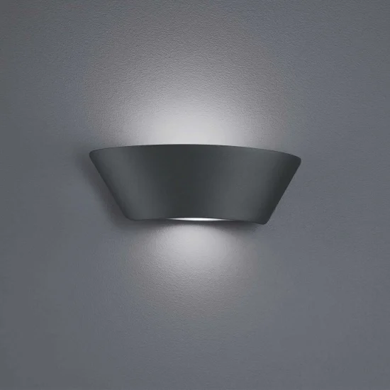 APPLIQUE LED ALL'ESTERNO 2 W + 5,5 W 3000K ANTRACITE IP54 APRICOT