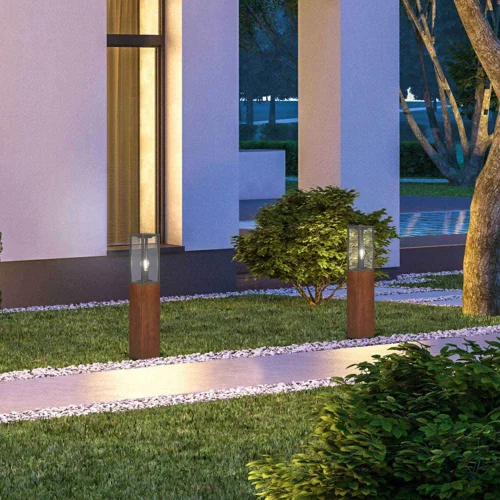 BALIZA EXTERIOR 80 CM E27 IP44 OSIER