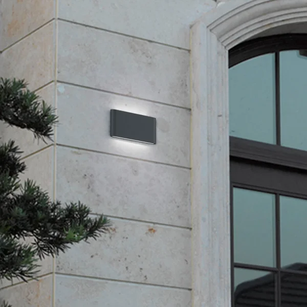 APPLY EXTERIOR LED TUERIS 2x4.5W 3000K ANTRACITA