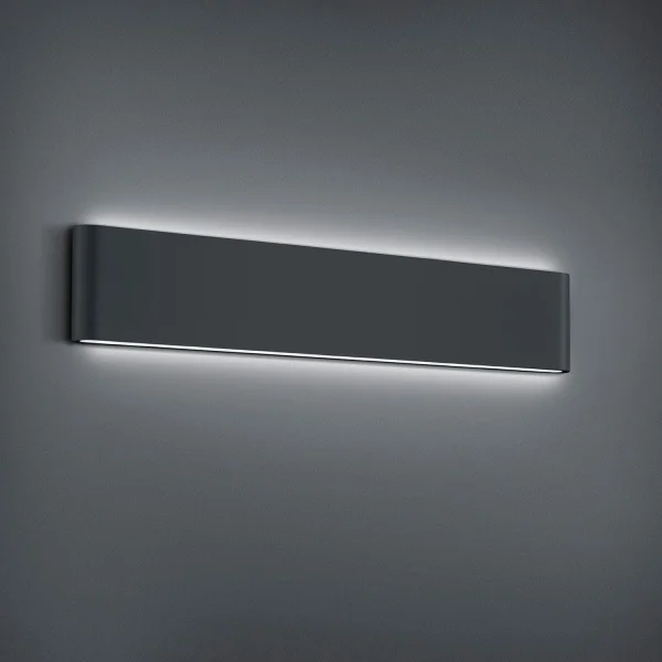 APPLY EXTERIOR LED TUERIS 2x8W 3000K ANTRACITA