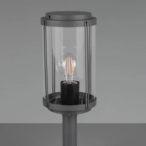 LANTERNA ESTERNA 40 CM E27 IP44 ANTRACITE TRILLIUM