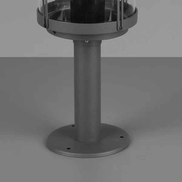 LANTERNA ESTERNA 40 CM E27 IP44 ANTRACITE TRILLIUM