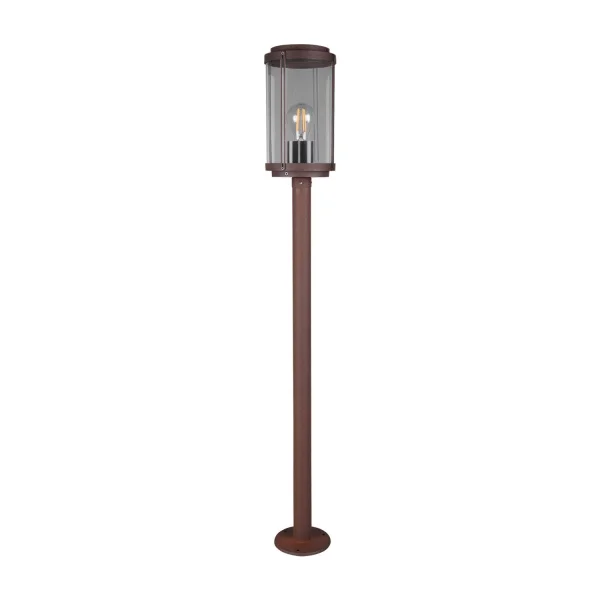 FAROL DE EXTERIOR 100 CM E27 IP44 ÓXIDO TRILLIUM FAROL DE EXTERIOR 100 CM E27 IP44 ÓXIDO TRILLIUM