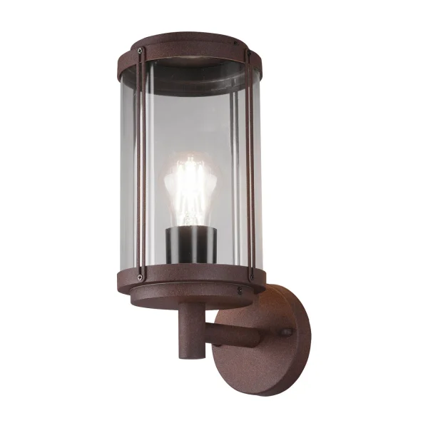 APLIQUE EXTERIOR E27 IP44 ÓXIDO TRILLIUM