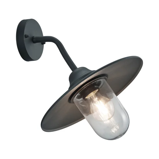 APLIQUE EXTERIOR E27 IP44 ANTRACITA TULSI