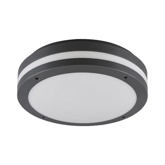 PLAFÓN EXTERIOR LED 12 W 3000K ANTRACITA OSAGE 2