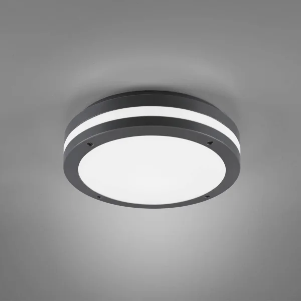 PLAFÓN EXTERIOR LED 12 W 3000K ANTRACITA OSAGE PLAFÓN EXTERIOR LED 12 W 3000K ANTRACITA OSAGE