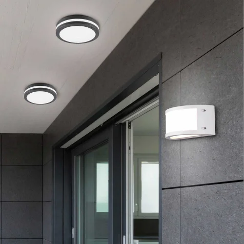 PLAFÓN EXTERIOR LED 12 W 3000K ANTRACITA OSAGE PLAFÓN EXTERIOR LED 12 W 3000K ANTRACITA OSAGE