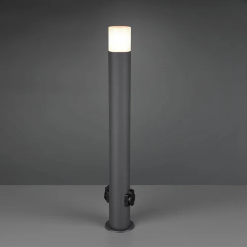 BALIZA KIAMA ANTRACITA CON TOMA DE CORRIENTE