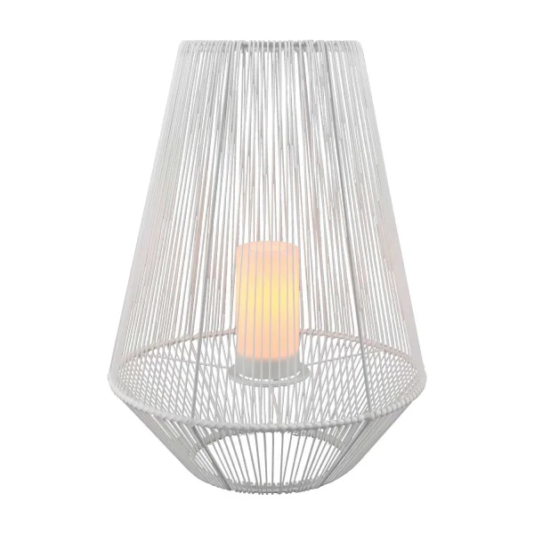 FAROL DE EXTERIOR SMD LED 2 W  SOLAR 51 CM BLANCO RIVER