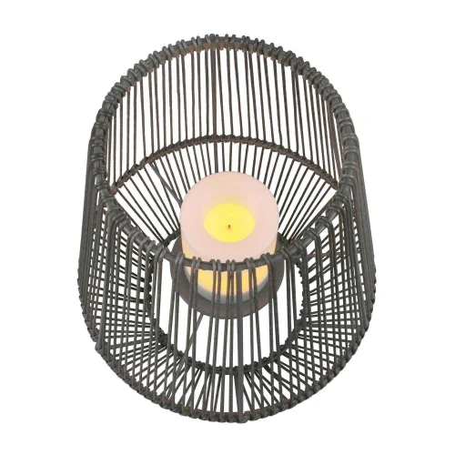 FAROL DE EXTERIOR SMD LED 2 W SOLAR 30 CM NEGRO RIVER