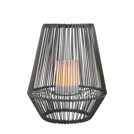 FAROL DE EXTERIOR SMD LED 2 W SOLAR 30 CM NEGRO RIVER 2