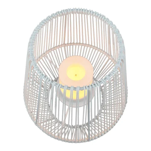 FAROL DE EXTERIOR SMD LED 2 W SOLAR 30 CM BLANCO RIVER