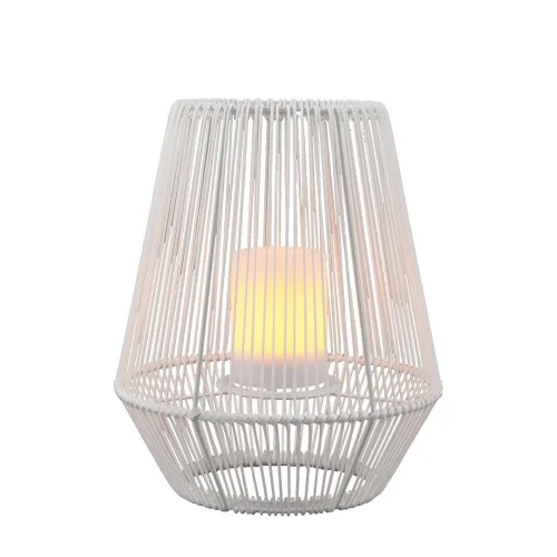 FAROL DE EXTERIOR SMD LED 2 W SOLAR 30 CM BLANCO RIVER