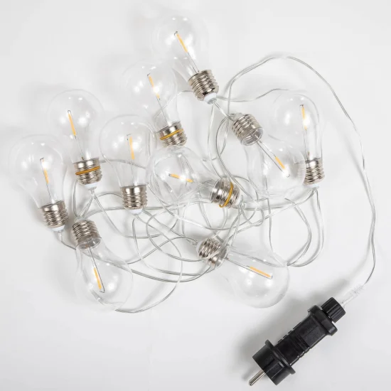 GHIRLANDA DI CAVI TRASPARENTI STELLA NEWGARDEN 2