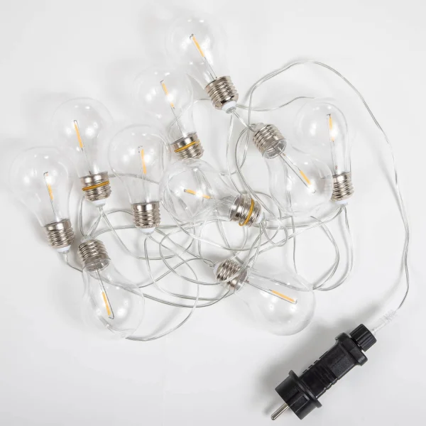 GHIRLANDA DI CAVI TRASPARENTI STELLA NEWGARDEN