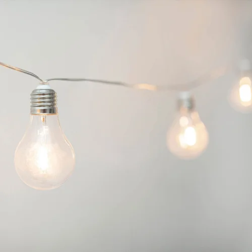 GHIRLANDA DI CAVI TRASPARENTI STELLA NEWGARDEN