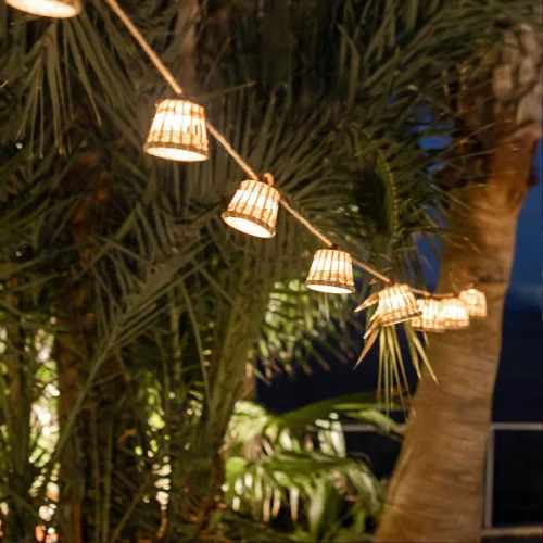 GHIRLANDA DI CAVI DI JUTA AURORA NEWGARDEN