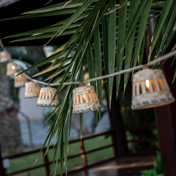 GHIRLANDA DI CAVI DI JUTA AURORA NEWGARDEN