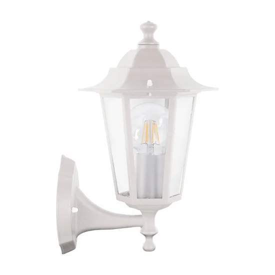 BIANCO ESTERNO ESAGONALE APPLIQUE E27