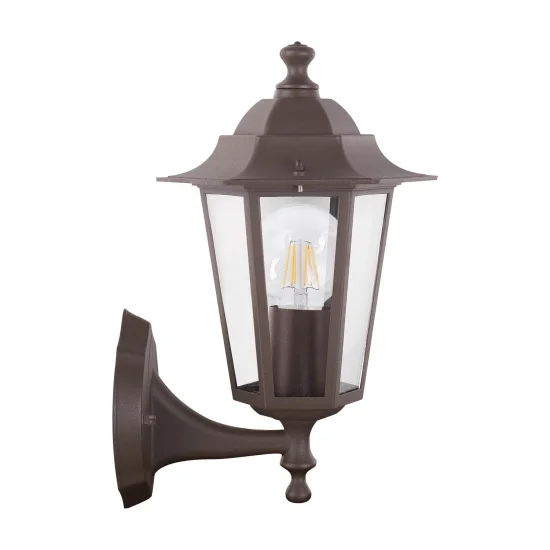 APPLICARE OSSIDO MARRONE ESTERNO ESAGONALE E27