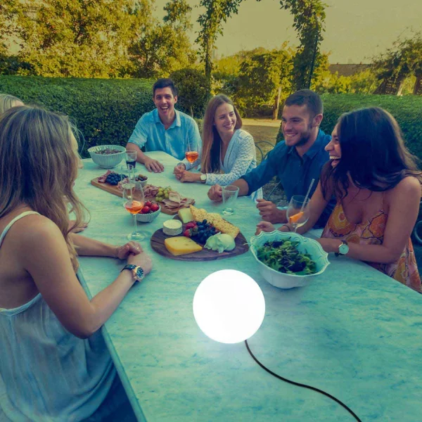 LAMPADA ESTERNA SFERICA BULY 40 CAVO LUCE FREDDA