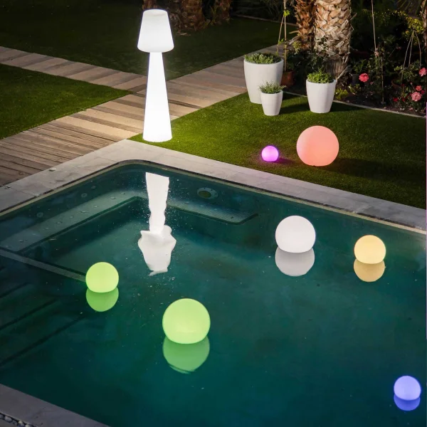 LAMPADA SOLARE SFERICA ESTERNA BULY 40 + RGB + BATTERIA RICARICABILE LAMPADA SOLARE SFERICA ESTERNA BULY 40 + RGB + BATTERIA RICARICABILE