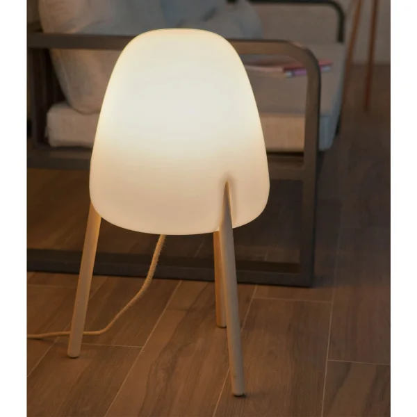 LÁMPARA DE PIE EXTERIOR ROCKET 70 IN&OUT CABLE JUTE