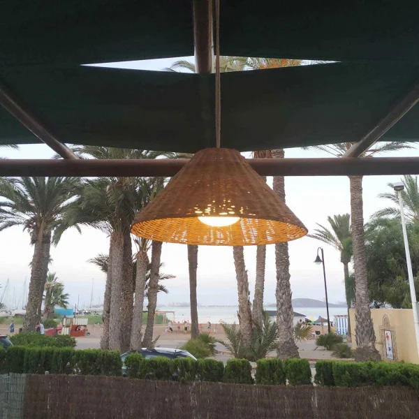 LÁMPARA COLGANTE EXTERIOR SIN CABLE CALOBRA 20 BATTERY HANG