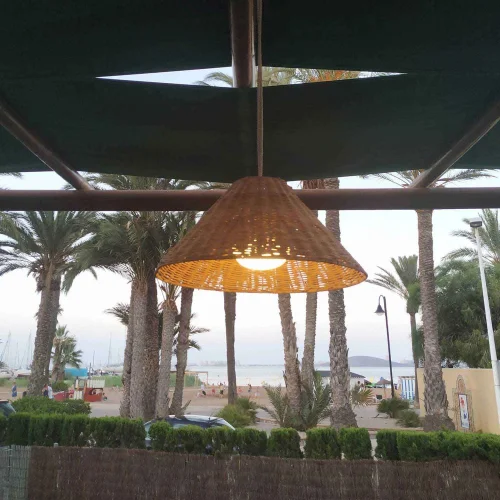 LÁMPARA COLGANTE EXTERIOR SIN CABLE CALOBRA 20 BATTERY HANG