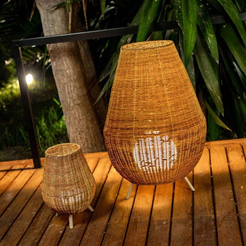 LÁMPARA EXTERIOR PORTÁTIL SIN CABLE SAONA 30 BATERIA RECARGABLE