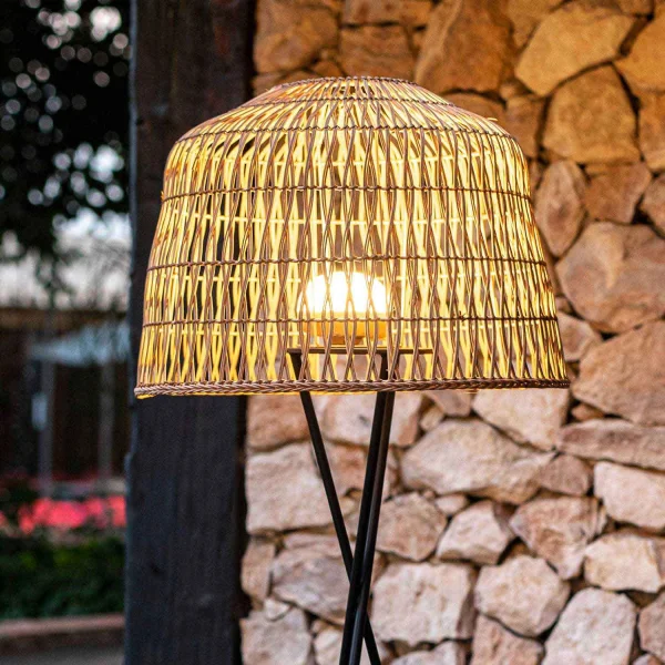 LAMPADA DA TERRA ESTERNA SENZA FILI AMALFI BATTERIA RICARICABILE