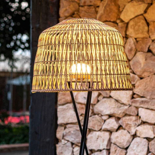 LAMPADA DA TERRA ESTERNA SENZA FILI AMALFI BATTERIA RICARICABILE