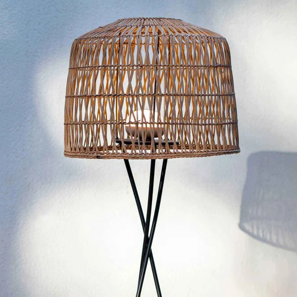 LAMPADA DA TERRA ESTERNA SENZA FILI AMALFI BATTERIA RICARICABILE