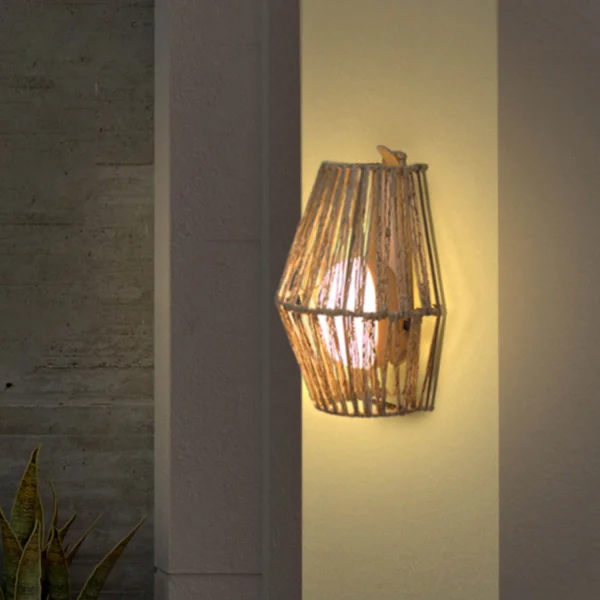 LAMPADINA PORTATILE 9W RICARICABILE BEIGE CHERRY