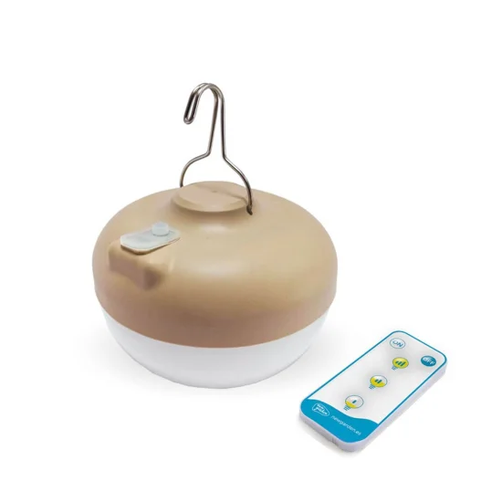 LAMPADINA PORTATILE 9W RICARICABILE BEIGE CHERRY