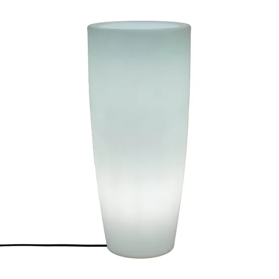 MACETERO BAMBU ESTERNO 90CM LED LUCE CAVO FREDDO 2